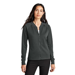 Mercer+Mettle Women's Double-Knit Bomber MM3001