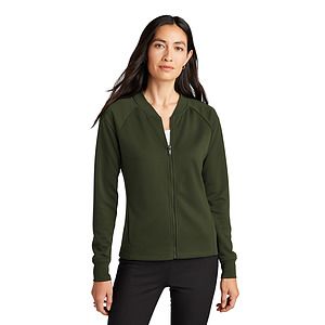 Mercer+Mettle Women's Double-Knit Bomber MM3001