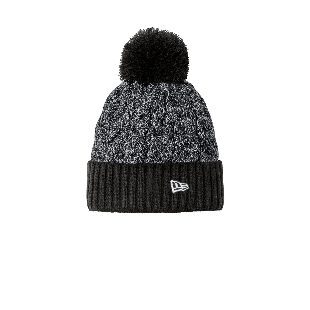New Era Marled Knit Pom Beanie NE910