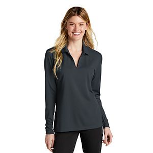 Nike Women's Dri-FIT Micro Pique 2.0 Long Sleeve Polo NKDC2105
