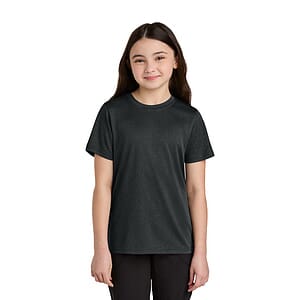 Port & Co Youth Heather Performance Tee PC390Y