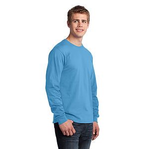 Port & Co Long Sleeve Core Cotton Tee. PC54LS