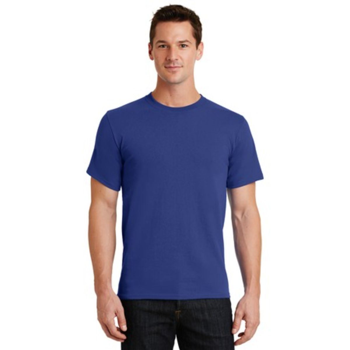 Port & Company Men's Essential T-Shirt - Heavyweight 6.1 Oz Cotton Tee, Classic Fit, Great For Groups & Teams