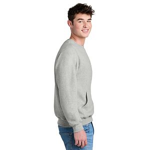 Port & Company Core Fleece Crewneck Pocket Sweatshirt PC78PKT
