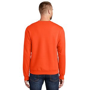 Port & Co Essential Fleece Crewneck Sweatshirt. PC90