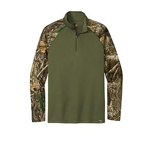 Russell Outdoors Realtree Colorblock Performance 1/4-Zip RU152