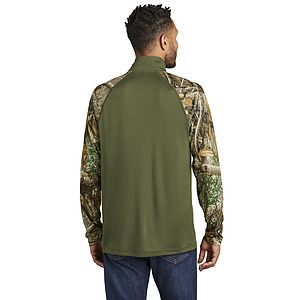 Russell Outdoors Realtree Colorblock Performance 1/4-Zip RU152