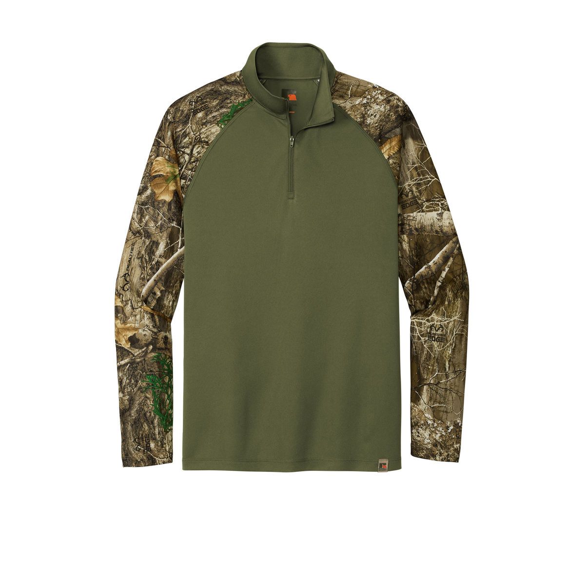 Russell Outdoors Realtree Colorblock Performance 1/4-Zip RU152
