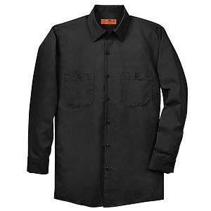 Red Kap Long Sleeve Industrial Work Shirt (SP14)
