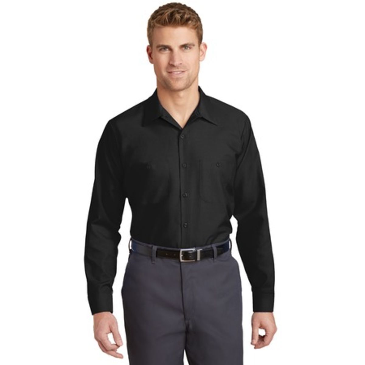 Red Kap Long Sleeve Industrial Work Shirt (SP14)