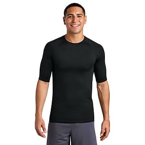 Sport-Tek PosiCharge Compression 1/2-Sleeve Tee ST120