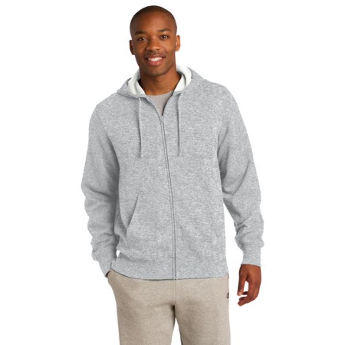 Sport-tek full-zip hooded sweatshirt. st258 | Active Promotions