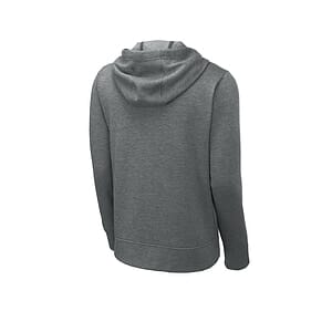 Sport-Tek PosiCharge Tri-Blend Wicking Fleece Full-Zip Hooded Jacket ST293