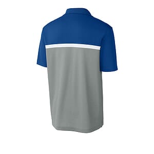 Sport-Tek UV Micropique Colorblock Polo ST741