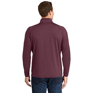 Sport-Tek Sport-Wick Stretch 1/4-Zip Pullover. ST850