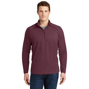 Sport-Tek Sport-Wick Stretch 1/4-Zip Pullover. ST850