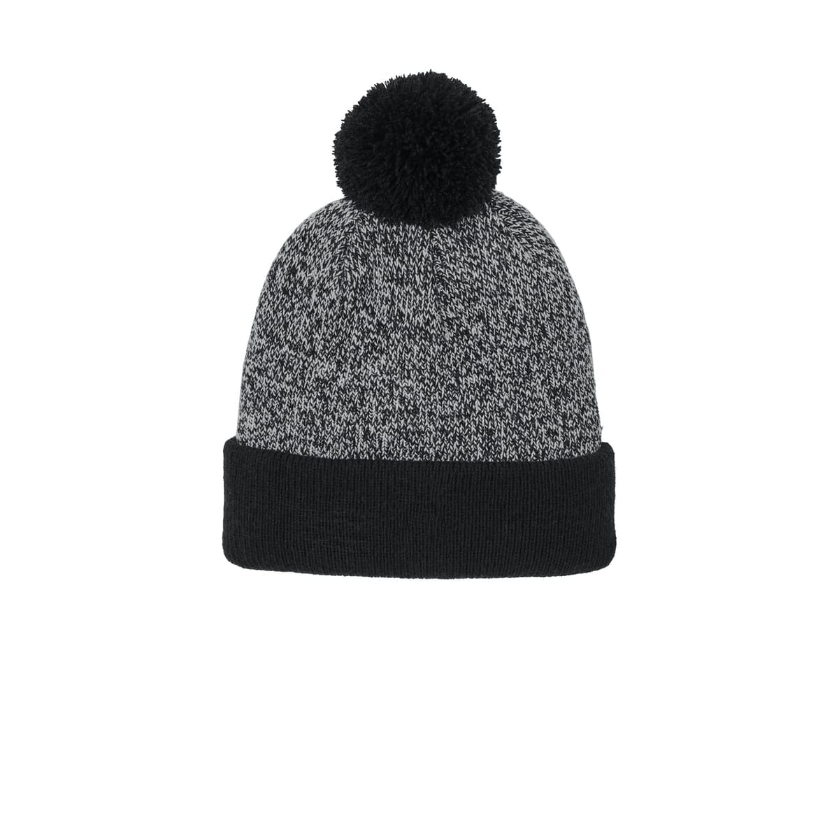 Sport-Tek Halftime Heather Pom Beanie STC68