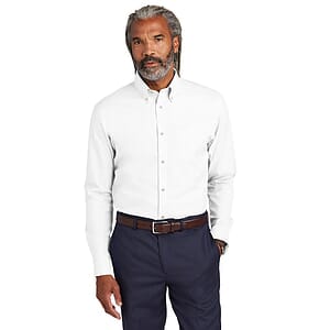 Brooks Brothers Tall Wrinkle-Free Stretch Pinpoint Shirt TBB18000