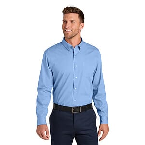 Port Authority Long Sleeve Nailhead Easy Care Shirt W816