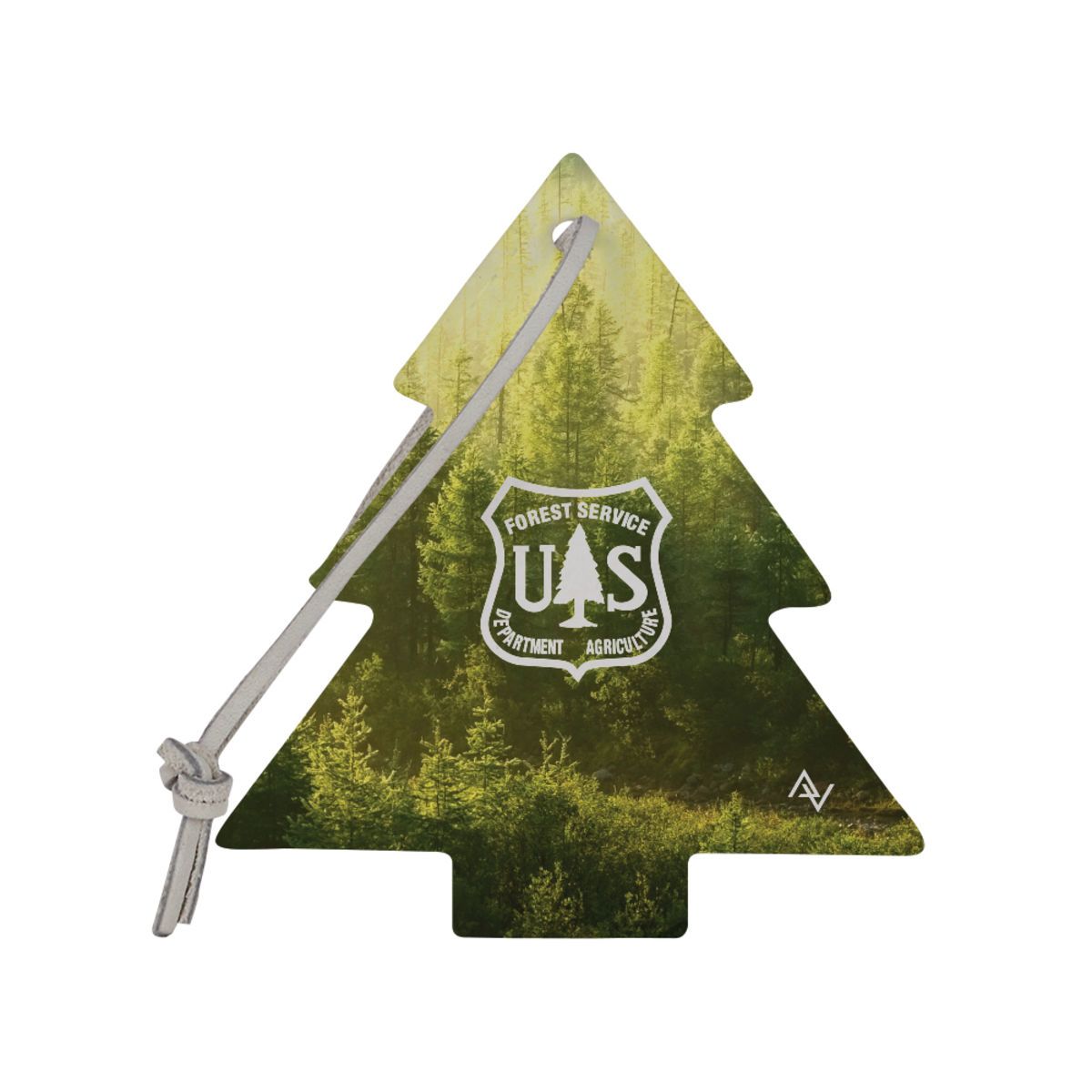 Promotional Darwin recycled dyesublimated felt tree ornament