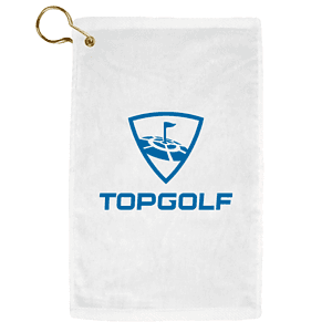 Turkish Signature Midweight White Golf Towel