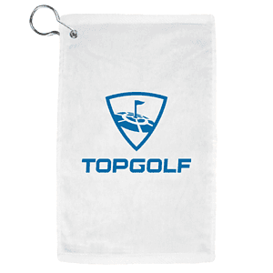 Turkish Signature Midweight White Golf Towel