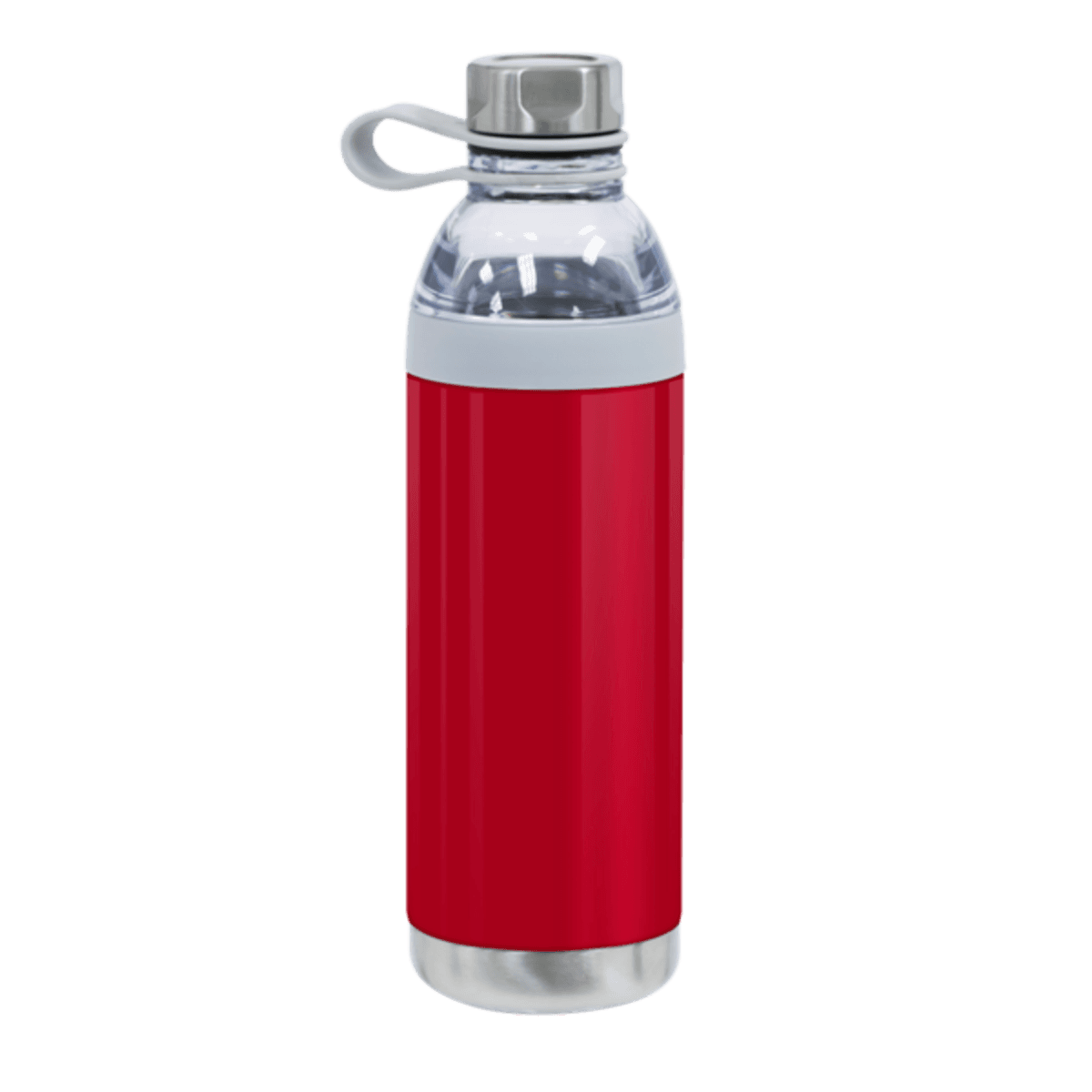 Dual opening stainless steel water bottle 20 oz.