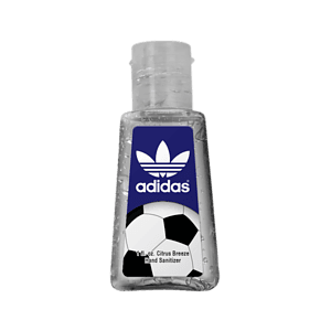 1 oz. Clear Sanitizer in Trapezoid Bottle