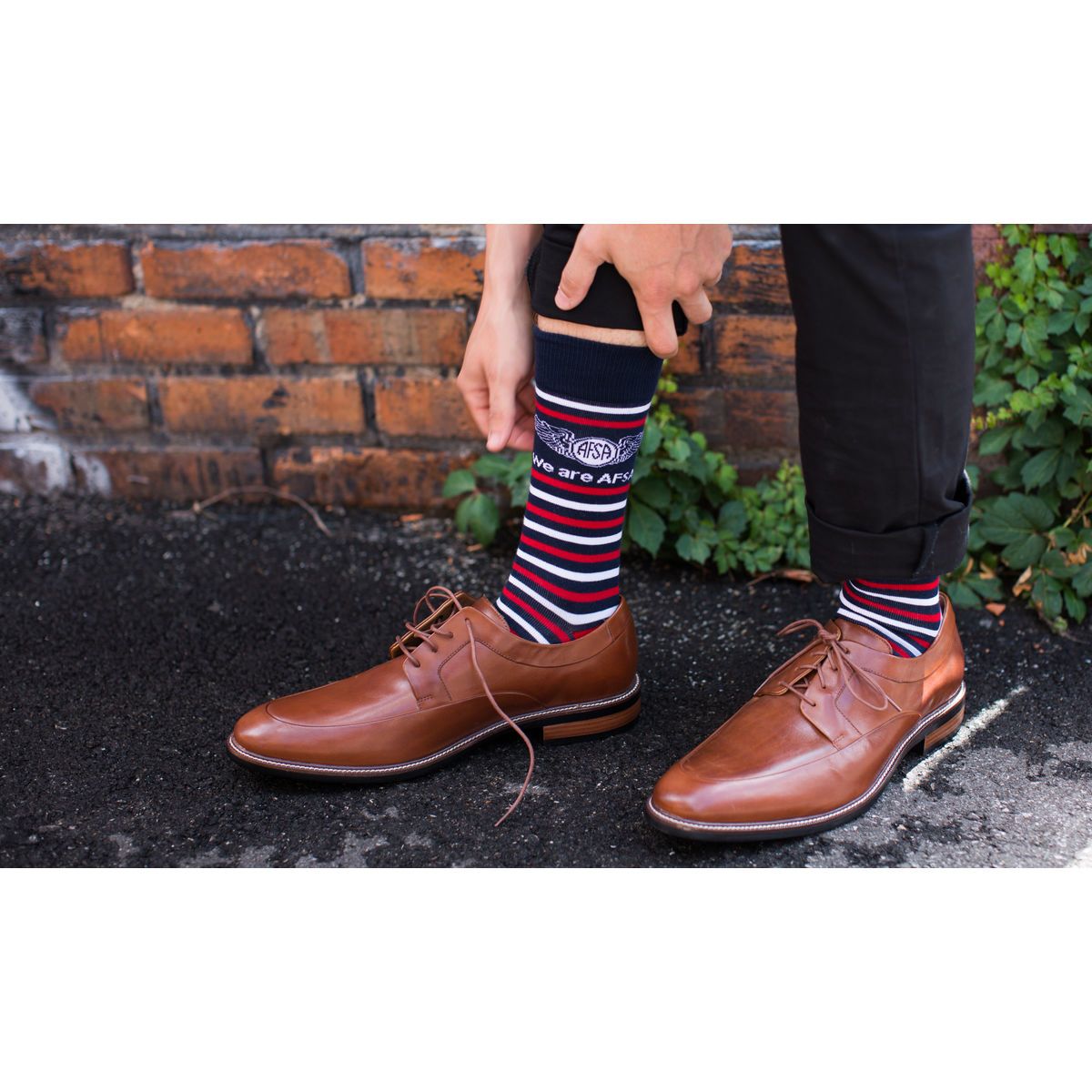 Custom Knitted Dress Sock