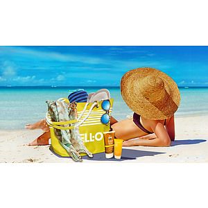 Riviera Striped Tote