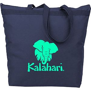 Zippered Tote Bag
