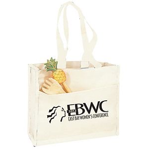 Canvas Gusset Tote