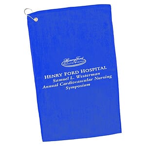 Colored Hand Towel Hemmed