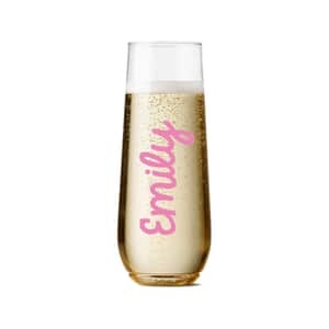 Acrylic Champagne Flute