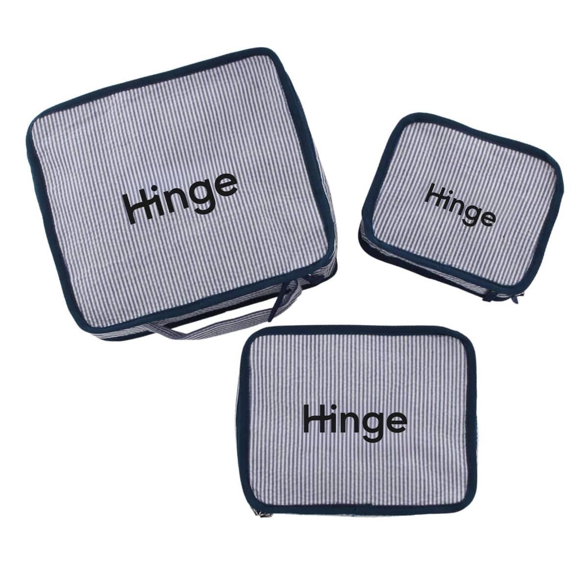  Packing Cubes (Set Of 3) - Seersucker
