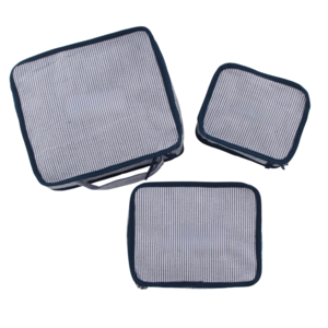  Packing Cubes (Set Of 3) - Seersucker