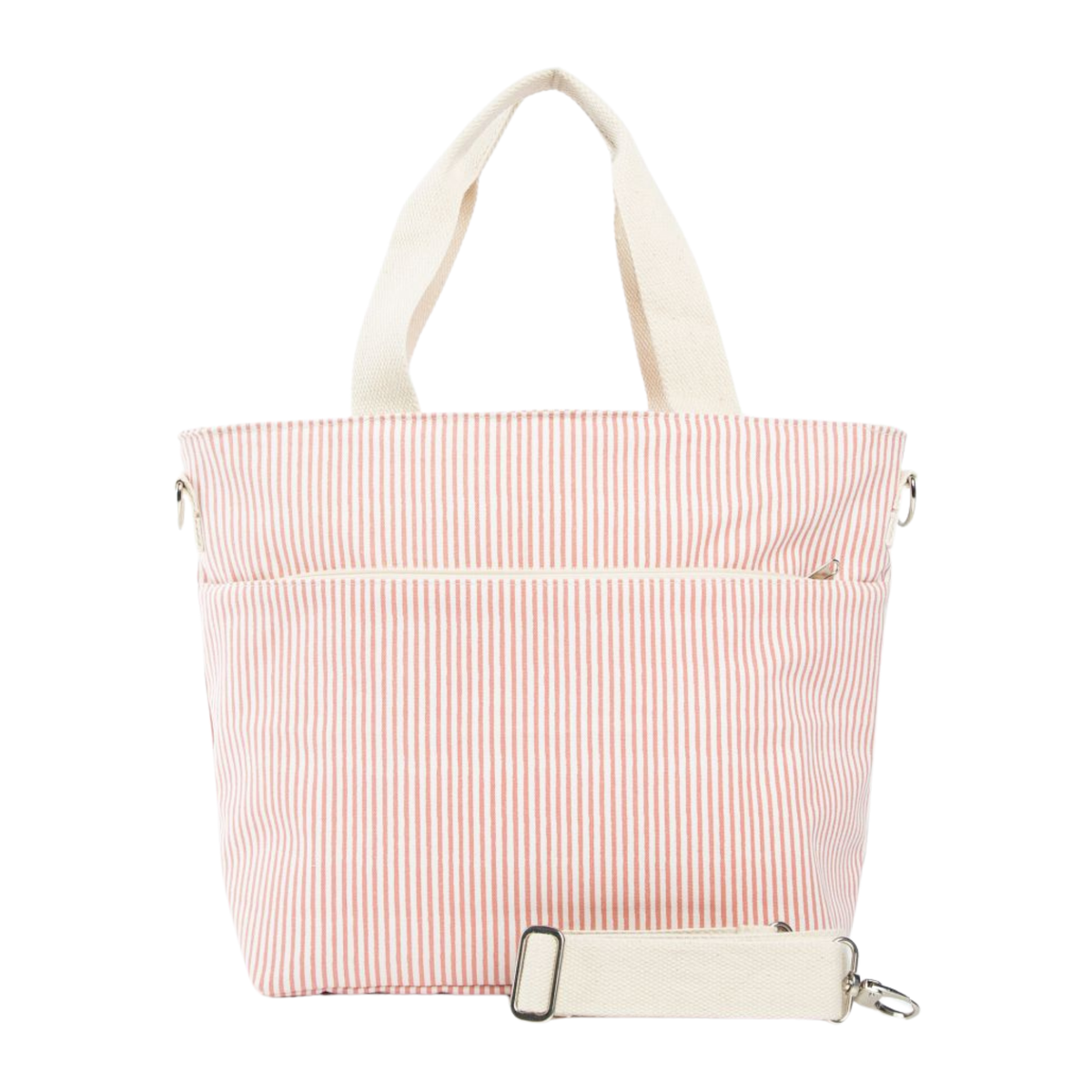  Monogram Striped Cooler Tote