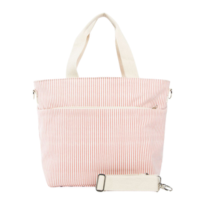  Monogram Striped Cooler Tote