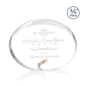 Mosaic Oval Award - Gold
