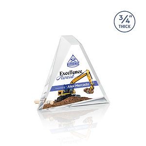 Mosaic Triangle VividPrint™ Award - Gold