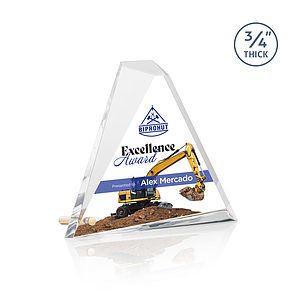 Mosaic Triangle VividPrint™ Award - Gold