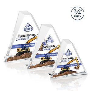 Mosaic Triangle VividPrint™ Award - Silver