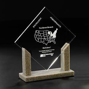 Acrylic Diamonds Award