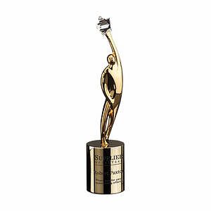 Triumph Award on Cylinder
