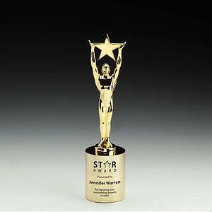 Star Achievement Award on Cylinder
