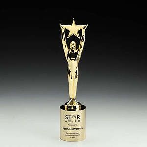 Star Achievement Award on Cylinder