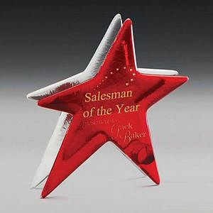 Ruby Art Glass Award