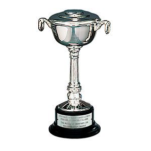 Silver-Plated Pedestal Bowl Cup