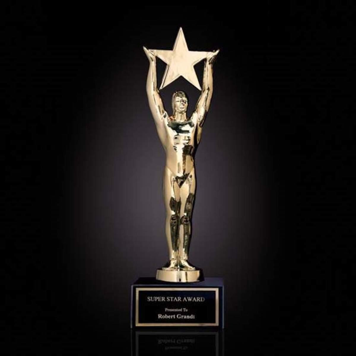 Star Achievement Award on Marble