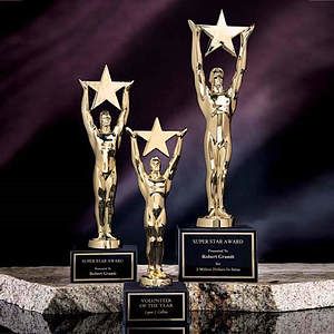 Star Achievement Award on Marble